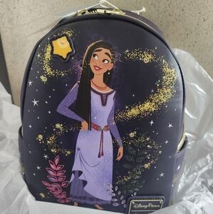 Disney Movie Wish Princess Asha Brand New Loungefly Backpack